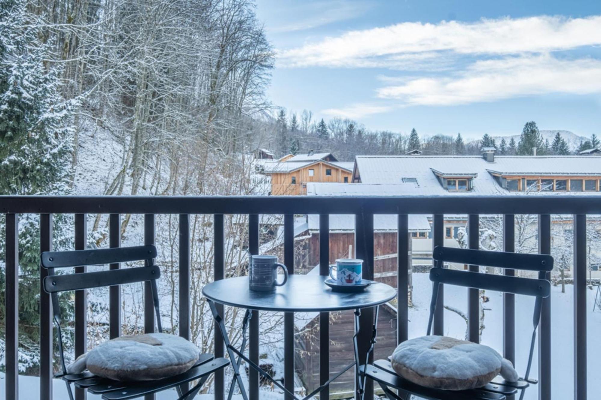 Apt With Nice View Near The Center Of Chamonix Exterior foto